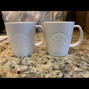 New never used 3oz matte ceramic Starbucks cups